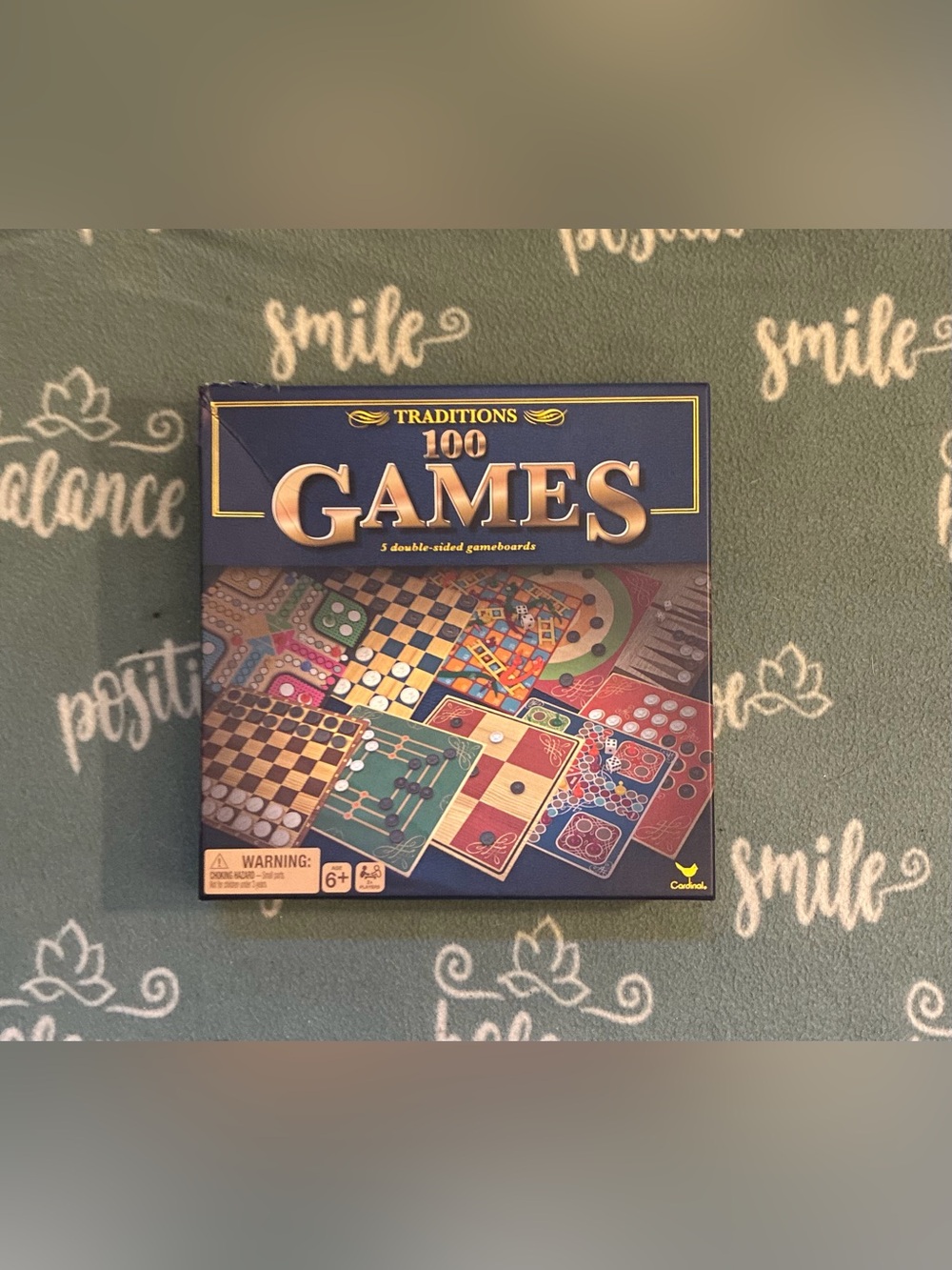 100 Games w/ Double Sided Game boards Great for on the Go & Family Gatherings $5